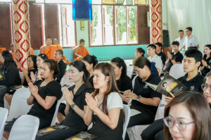 มรภ.เทพสตรี ร่วมพิธีสวดพระพุทธมนต์และเจริญจิตภาวนา อุทิศถวายพระราชกุศลแด่ สมเด็จพระนางเจ้าสิริกิติ์ พระบรมราชินีนาถ พระบรมราชชนนีพันปีหลวง ประจำเดือนเมษายน พ.ศ. 2569