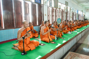 มรภ.เทพสตรี ร่วมพิธีสวดพระพุทธมนต์และเจริญจิตภาวนา อุทิศถวายพระราชกุศลแด่ สมเด็จพระนางเจ้าสิริกิติ์ พระบรมราชินีนาถ พระบรมราชชนนีพันปีหลวง ประจำเดือนเมษายน พ.ศ. 2569