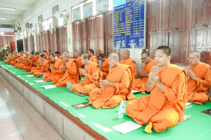 มรภ.เทพสตรี ร่วมพิธีสวดพระพุทธมนต์และเจริญจิตภาวนา อุทิศถวายพระราชกุศลแด่ สมเด็จพระนางเจ้าสิริกิติ์ พระบรมราชินีนาถ พระบรมราชชนนีพันปีหลวง ประจำเดือนเมษายน พ.ศ. 2569
