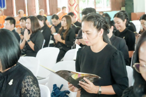 มรภ.เทพสตรี ร่วมพิธีสวดพระพุทธมนต์และเจริญจิตภาวนา อุทิศถวายพระราชกุศลแด่ สมเด็จพระนางเจ้าสิริกิติ์ พระบรมราชินีนาถ พระบรมราชชนนีพันปีหลวง ประจำเดือนเมษายน พ.ศ. 2569