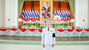 มรภ.เทพสตรี ร่วมพิธีวันคล้ายวันสวรรคตสมเด็จพระนเรศวรมหาราช