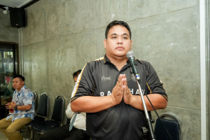 สำนักศิลปะและวัฒนธรรม มรภ.เทพสตรี จัดพิธีทำบุญถวายภัตตาหารเพลแด่พระภิกษุสงฆ์ เนื่องในเทศกาลสงกรานต์