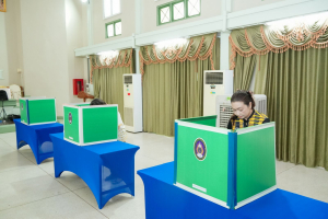 มรภ.เทพสตรี จัดแสดงวิสัยทัศน์และลงคะแนนหยั่งเสียงผู้มีสิทธิเข้ารับการสรรหาเป็นคณบดีคณะวิทยาศาสตร์และเทคโนโลยี