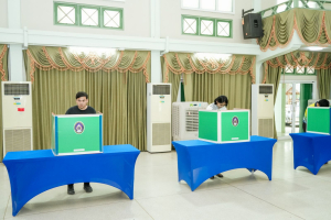 มรภ.เทพสตรี จัดแสดงวิสัยทัศน์และลงคะแนนหยั่งเสียงผู้มีสิทธิเข้ารับการสรรหาเป็นคณบดีคณะวิทยาศาสตร์และเทคโนโลยี