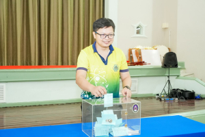 มรภ.เทพสตรี จัดแสดงวิสัยทัศน์และลงคะแนนหยั่งเสียงผู้มีสิทธิเข้ารับการสรรหาเป็นคณบดีคณะวิทยาศาสตร์และเทคโนโลยี