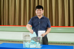 มรภ.เทพสตรี จัดแสดงวิสัยทัศน์และลงคะแนนหยั่งเสียงผู้มีสิทธิเข้ารับการสรรหาเป็นคณบดีคณะวิทยาศาสตร์และเทคโนโลยี