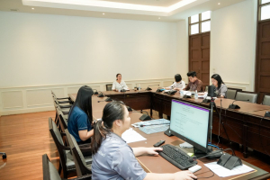 การประชุม คกก.พิจารณาคัดเลือกผู้เข้าร่วมโครงการจำหน่ายสินค้าและบริการภายใน มรภ.เทพสตรี ครั้งที่ 2/2569