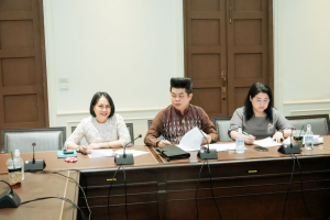 การประชุม คกก.พิจารณาคัดเลือกผู้เข้าร่วมโครงการจำหน่ายสินค้าและบริการภายใน มรภ.เทพสตรี ครั้งที่ 2/2569