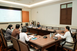 การประชุม คกก.พิจารณาคัดเลือกผู้เข้าร่วมโครงการจำหน่ายสินค้าและบริการภายใน มรภ.เทพสตรี ครั้งที่ 2/2569