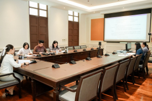 การประชุม คกก.พิจารณาคัดเลือกผู้เข้าร่วมโครงการจำหน่ายสินค้าและบริการภายใน มรภ.เทพสตรี ครั้งที่ 2/2569