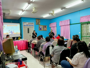 คณะเทคโนโลยีสารสนเทศ มรภ.เทพสตรี ลงพื้นที่เสริมสร้างทักษะดิจิทัล จัดอบรมหลักสูตร AI SMART SKILLS แก่ประชาชน