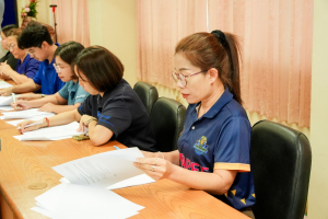 รร.สาธิต มรภ.เทพสตรี จัดการประชุมผู้บริหาร ครู และบุคลากร ครั้งที่ 1/2569