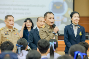 รร.สาธิต มรภ.เทพสตรี นำนักเรียนทุนการศึกษาพระราชทาน เข้าค่ายนักเรียนทุนการศึกษาพระราชทาน เนื่องในโอกาสมหามงคลเฉลิมพระชนมพรรษาพระบาทสมเด็จพระเจ้าอยู่หัว ทรงเจริญพระชนมพรรษา 6 รอบ 28 กรกฎาคม 2567