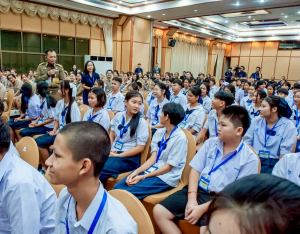 รร.สาธิต มรภ.เทพสตรี นำนักเรียนทุนการศึกษาพระราชทาน เข้าค่ายนักเรียนทุนการศึกษาพระราชทาน เนื่องในโอกาสมหามงคลเฉลิมพระชนมพรรษาพระบาทสมเด็จพระเจ้าอยู่หัว ทรงเจริญพระชนมพรรษา 6 รอบ 28 กรกฎาคม 2567
