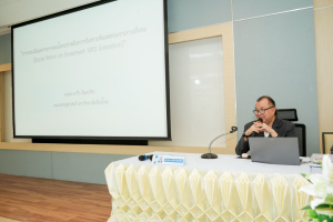 คณะวิทยาการจัดการ ร่วมกับ กองนโยบายและแผน มรภ.เทพสตรี จัดอบรมเชิงปฏิบัติการหลักสูตร SROI มุ่งยกระดับการวัดผลกระทบทางสังคมสู่การพัฒนาท้องถิ่นอย่างยั่งยืน