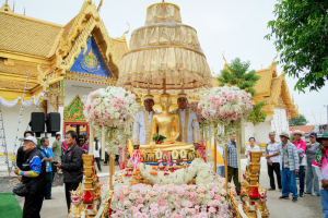 มรภ.เทพสตรี ร่วมสืบสานประเพณีแห่พระศรีอาริย์ วัดไลย์ ชูมรดกภูมิปัญญาทางวัฒนธรรมของชาติ มุ่งขับเคลื่อน Soft Power เมืองลพบุรี