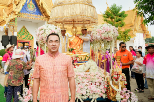 มรภ.เทพสตรี ร่วมสืบสานประเพณีแห่พระศรีอาริย์ วัดไลย์ ชูมรดกภูมิปัญญาทางวัฒนธรรมของชาติ มุ่งขับเคลื่อน Soft Power เมืองลพบุรี