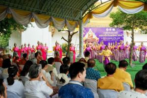 มรภ.เทพสตรี ร่วมสืบสานประเพณีแห่พระศรีอาริย์ วัดไลย์ ชูมรดกภูมิปัญญาทางวัฒนธรรมของชาติ มุ่งขับเคลื่อน Soft Power เมืองลพบุรี
