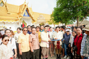 มรภ.เทพสตรี ร่วมสืบสานประเพณีแห่พระศรีอาริย์ วัดไลย์ ชูมรดกภูมิปัญญาทางวัฒนธรรมของชาติ มุ่งขับเคลื่อน Soft Power เมืองลพบุรี
