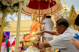 มรภ.เทพสตรี ร่วมสืบสานประเพณีแห่พระศรีอาริย์ วัดไลย์ ชูมรดกภูมิปัญญาทางวัฒนธรรมของชาติ มุ่งขับเคลื่อน Soft Power เมืองลพบุรี