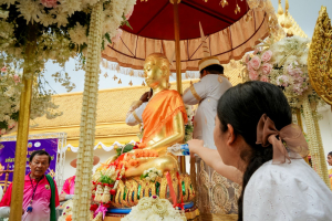 มรภ.เทพสตรี ร่วมสืบสานประเพณีแห่พระศรีอาริย์ วัดไลย์ ชูมรดกภูมิปัญญาทางวัฒนธรรมของชาติ มุ่งขับเคลื่อน Soft Power เมืองลพบุรี