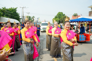 มรภ.เทพสตรี ร่วมสืบสานประเพณีแห่พระศรีอาริย์ วัดไลย์ ชูมรดกภูมิปัญญาทางวัฒนธรรมของชาติ มุ่งขับเคลื่อน Soft Power เมืองลพบุรี