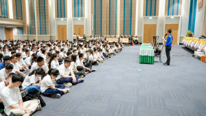 รร.สาธิต มรภ.เทพสตรี จัดอบรมพัฒนาคุณธรรมจริยธรรมนักเรียนใหม่ ประจำปีการศึกษา 2569 มุ่งสร้างจิตสำนึกที่ดีและรู้เท่าทันสังคม