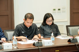 การประชุม คกก.กำกับดูแลการดำเนินงานโครงการจัดตั้ง รร.สาธิต มรภ.เทพสตรี ระดับปฐมวัย และประถมศึกษา ครั้งที่ 1/2569