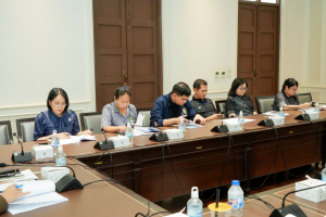 การประชุม คกก.กำกับดูแลการดำเนินงานโครงการจัดตั้ง รร.สาธิต มรภ.เทพสตรี ระดับปฐมวัย และประถมศึกษา ครั้งที่ 1/2569