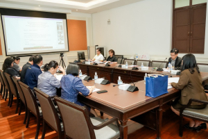 การประชุม คกก.กำกับดูแลการดำเนินงานโครงการจัดตั้ง รร.สาธิต มรภ.เทพสตรี ระดับปฐมวัย และประถมศึกษา ครั้งที่ 1/2569