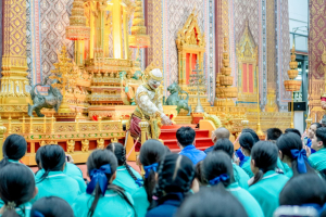 รร.สาธิต มรภ.เทพสตรี นำนักเรียน ม.1 ทัศนศึกษา ณ พิพิธภัณฑ์ศิลป์แผ่นดินและพิพิธภัณฑ์โขน มุ่งสืบสานมรดกทางวัฒนธรรมและประณีตศิลป์ไทย