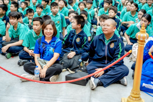 รร.สาธิต มรภ.เทพสตรี นำนักเรียน ม.1 ทัศนศึกษา ณ พิพิธภัณฑ์ศิลป์แผ่นดินและพิพิธภัณฑ์โขน มุ่งสืบสานมรดกทางวัฒนธรรมและประณีตศิลป์ไทย