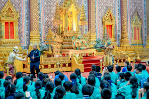 รร.สาธิต มรภ.เทพสตรี นำนักเรียน ม.1 ทัศนศึกษา ณ พิพิธภัณฑ์ศิลป์แผ่นดินและพิพิธภัณฑ์โขน มุ่งสืบสานมรดกทางวัฒนธรรมและประณีตศิลป์ไทย