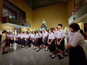 รร.สาธิต มรภ.เทพสตรี นำนักเรียน ม.4 ศึกษาดูงาน ณ สัปปายะสภาสถาน เสริมสร้างความรู้ด้านกระบวนการนิติบัญญัติ