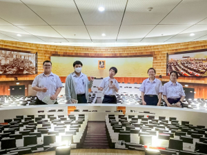 รร.สาธิต มรภ.เทพสตรี นำนักเรียน ม.4 ศึกษาดูงาน ณ สัปปายะสภาสถาน เสริมสร้างความรู้ด้านกระบวนการนิติบัญญัติ