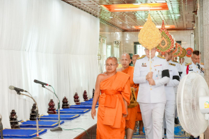 มรภ.เทพสตรี ร่วมพิธีถวายราชสดุดีเฉลิมพระเกียรติ เนื่องในวันฉัตรมคล ประจำปี พ.ศ. 2569