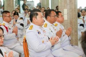 มรภ.เทพสตรี ร่วมพิธีถวายราชสดุดีเฉลิมพระเกียรติ เนื่องในวันฉัตรมคล ประจำปี พ.ศ. 2569