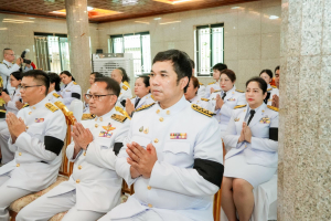 มรภ.เทพสตรี ร่วมพิธีถวายราชสดุดีเฉลิมพระเกียรติ เนื่องในวันฉัตรมคล ประจำปี พ.ศ. 2569
