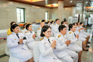 มรภ.เทพสตรี ร่วมพิธีถวายราชสดุดีเฉลิมพระเกียรติ เนื่องในวันฉัตรมคล ประจำปี พ.ศ. 2569