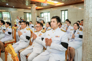 มรภ.เทพสตรี ร่วมพิธีถวายราชสดุดีเฉลิมพระเกียรติ เนื่องในวันฉัตรมคล ประจำปี พ.ศ. 2569