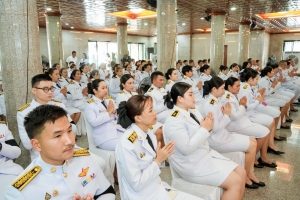 มรภ.เทพสตรี ร่วมพิธีถวายราชสดุดีเฉลิมพระเกียรติ เนื่องในวันฉัตรมคล ประจำปี พ.ศ. 2569