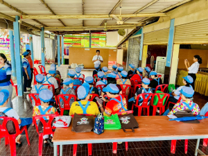 ศูนย์ส่งเสริมการจัดการศึกษาตามพระบรมราโชบาย มรภ.เทพสตรี ลงพื้นที่ถ่ายทอดศาสตร์พระราชา 