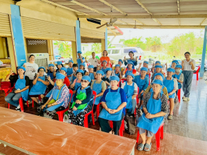 ศูนย์ส่งเสริมการจัดการศึกษาตามพระบรมราโชบาย มรภ.เทพสตรี ลงพื้นที่ถ่ายทอดศาสตร์พระราชา 