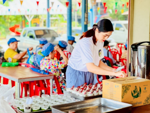 ศูนย์ส่งเสริมการจัดการศึกษาตามพระบรมราโชบาย มรภ.เทพสตรี ลงพื้นที่ถ่ายทอดศาสตร์พระราชา 