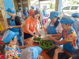 ศูนย์ส่งเสริมการจัดการศึกษาตามพระบรมราโชบาย มรภ.เทพสตรี ลงพื้นที่ถ่ายทอดศาสตร์พระราชา 
