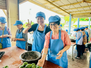 ศูนย์ส่งเสริมการจัดการศึกษาตามพระบรมราโชบาย มรภ.เทพสตรี ลงพื้นที่ถ่ายทอดศาสตร์พระราชา 
