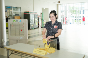 มรภ.เทพสตรี จัดเลือกตั้งกรรมการสรรหาอธิการบดีมหาวิทยาลัยราชภัฏเทพสตรี จากสายวิชาการ และสายสนับสนุน
