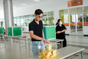 มรภ.เทพสตรี จัดเลือกตั้งกรรมการสรรหาอธิการบดีมหาวิทยาลัยราชภัฏเทพสตรี จากสายวิชาการ และสายสนับสนุน