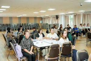 รร.สาธิต มรภ.เทพสตรี จัดประชุมเชิงปฏิบัติการระดมสมองครูและบุคลากร วางแนวทางพัฒนาสถานศึกษาสู่ความเป็นเลิศ