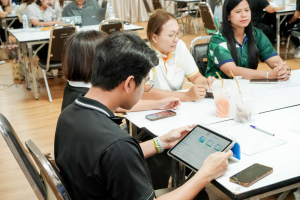 รร.สาธิต มรภ.เทพสตรี จัดประชุมเชิงปฏิบัติการระดมสมองครูและบุคลากร วางแนวทางพัฒนาสถานศึกษาสู่ความเป็นเลิศ